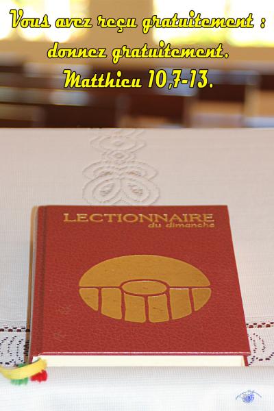 Matthieu 10 7 13aw