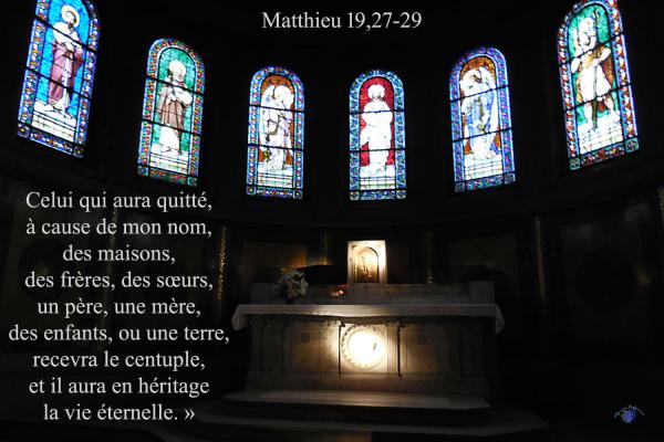 Matthieu 19 27 29aw