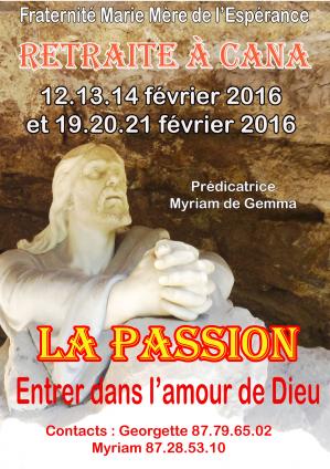 Passion affiche 2016aw